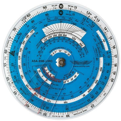 ASA COMPUTADOR E6B CIRCULAR