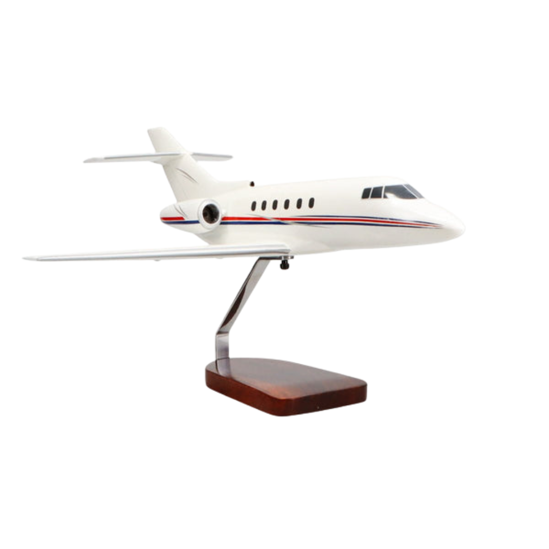 HAWKER® 750 EDICIÓN LIMITADA MODELO GRANDE DE CAOBA