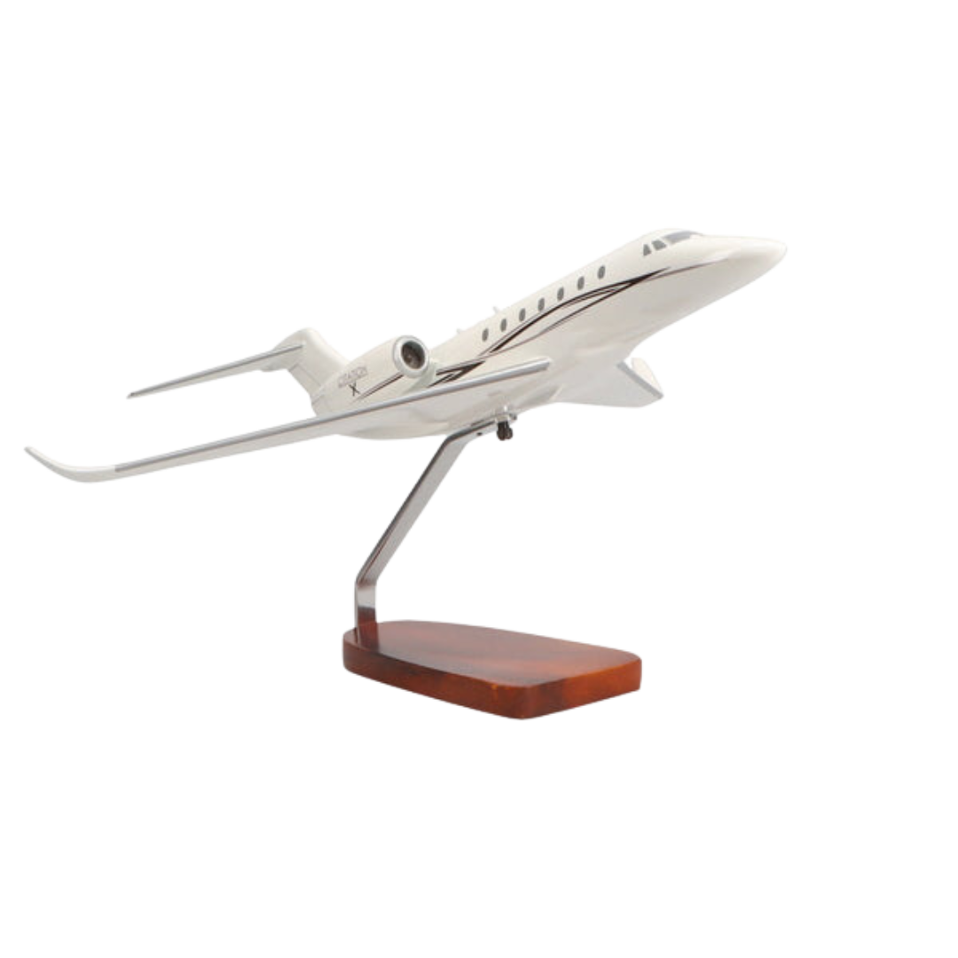 CESSNA® CITATION X EDICIÓN LIMITADA MODELO GRANDE EN CAOBA