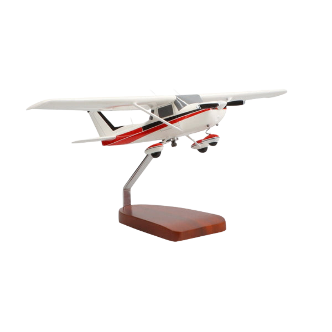 CESSNA® 150/152 EDICIÓN LIMITADA MODELO GRANDE DE CAOBA