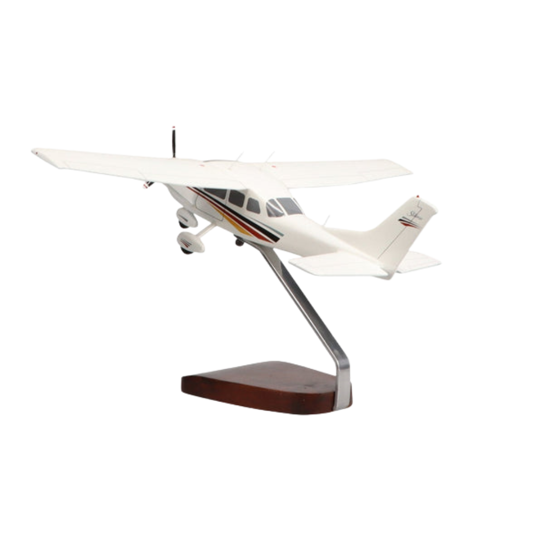 CESSNA® 206 STATIONAIR EDICIÓN LIMITADA MODELO GRANDE EN CAOBA