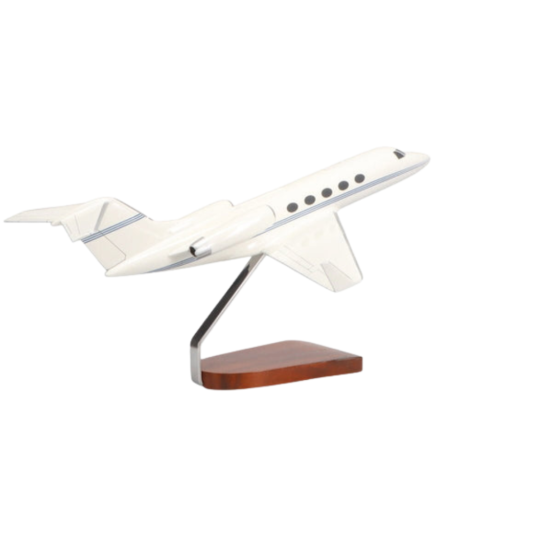 GULFSTREAM III EDICIÓN LIMITADA MODELO GRANDE EN CAOBA