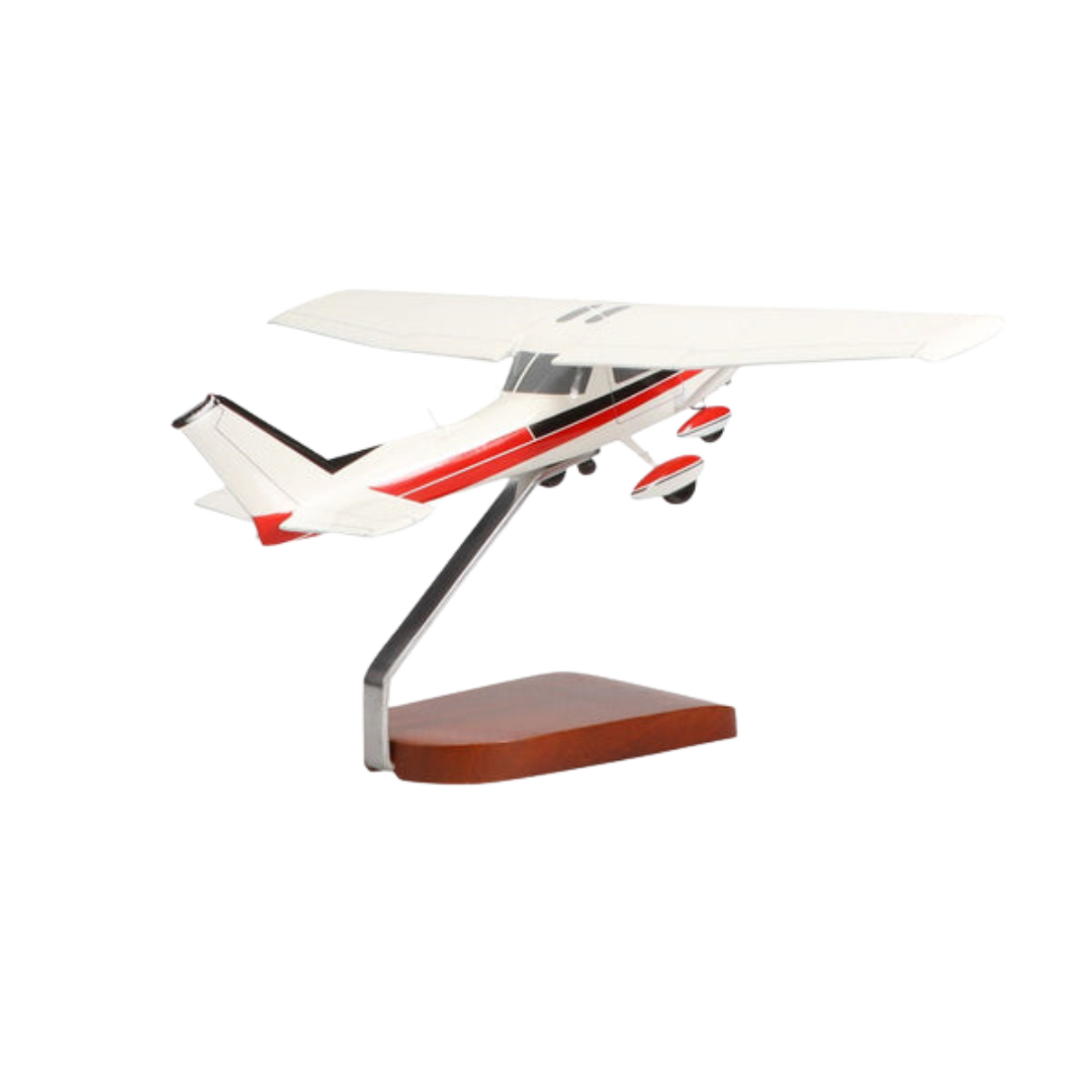 CESSNA® 150/152 EDICIÓN LIMITADA MODELO GRANDE DE CAOBA