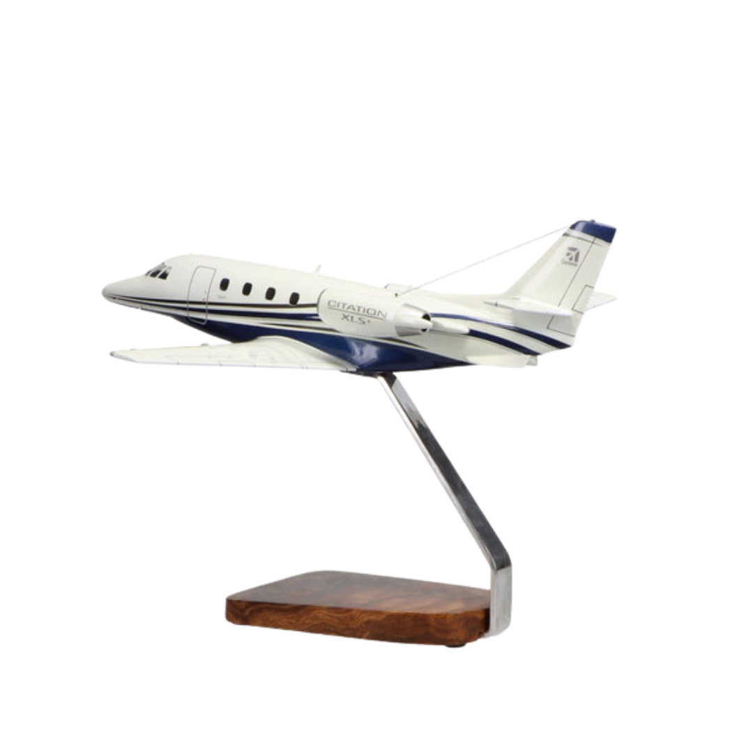 CESSNA® CITATION XLS+ CLEAR CANOPY EDICIÓN LIMITADA MODELO GRANDE DE CAOBA