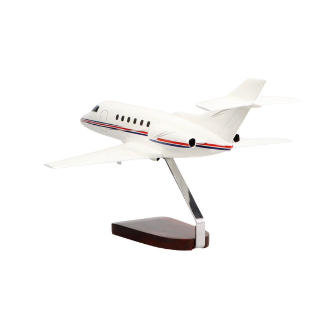 HAWKER® 750 EDICIÓN LIMITADA MODELO GRANDE DE CAOBA