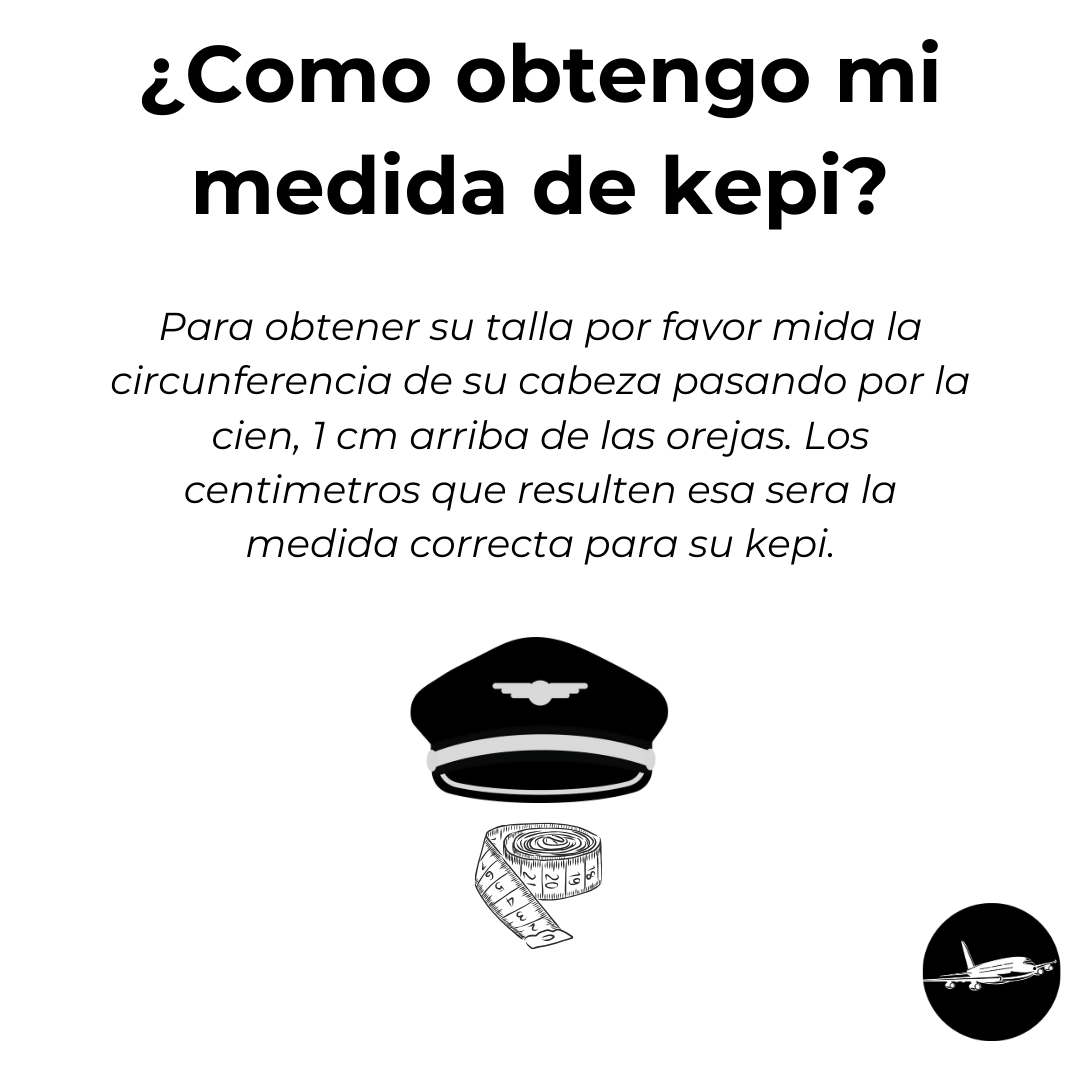 KEPI DE PILOTO - Aero Tienda