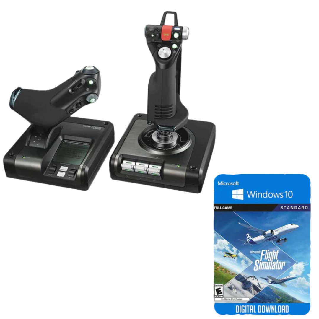 LOGITECH SAITEK X52 PRO FLIGHT CONTROL SYSTEM - Aero Tienda