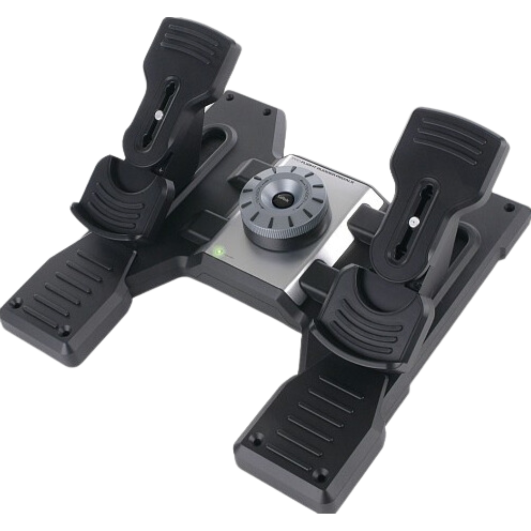 LOGITECH G SAITEK PRO FLIGHT RUDDER PEDALS - Aero Tienda