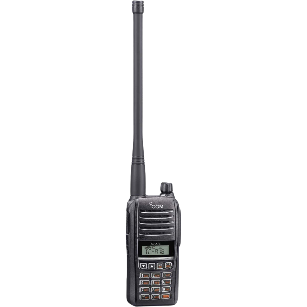 TRANSCEPTOR VHF PORTÁTIL ICOM IC-A16B (COM) CON BLUETOOTH